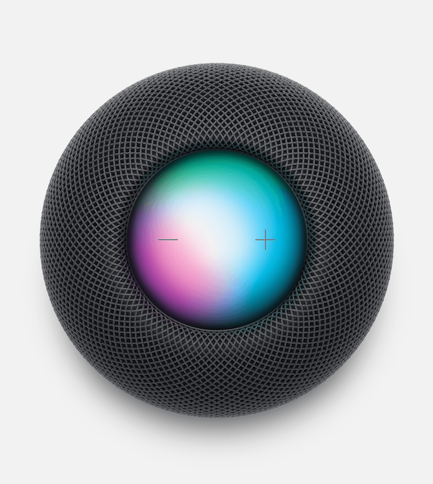 Тачпад отображается на HomePod mini