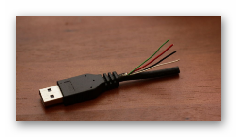 обрезанный usb
