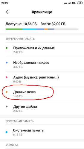 Что такое кеш в телефоне